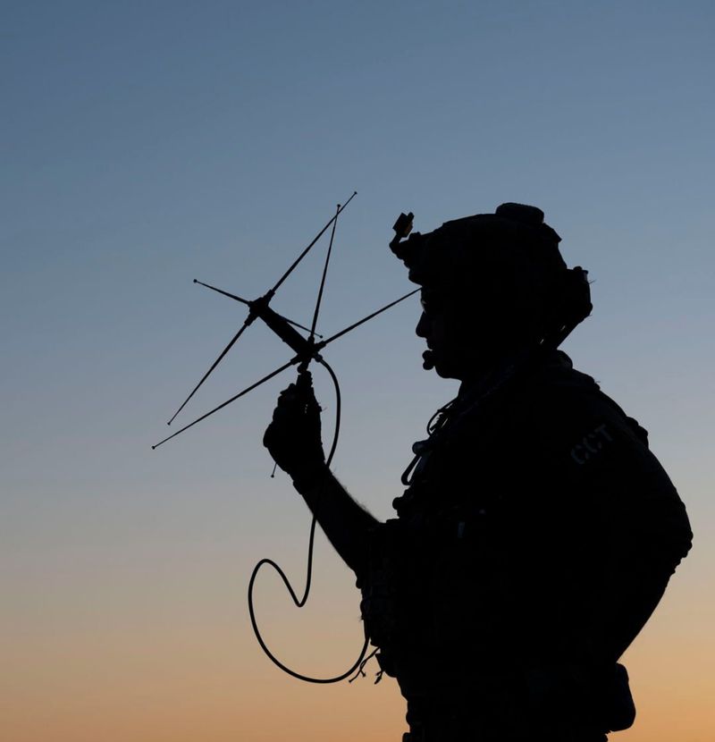 Combat Controller jumping from aircraft